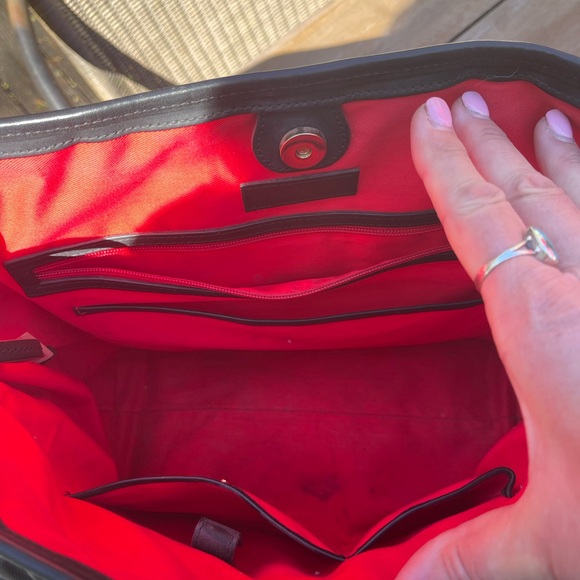 Dooney & Bourke quilted black tote - Picture 2 of 8